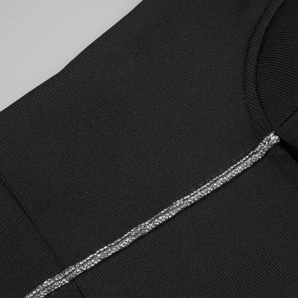 Eclipse Bodycon Dress – Rhinestone Cutout Cocktail Dress