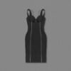 Eclipse Bodycon Dress – Rhinestone Cutout Cocktail Dress