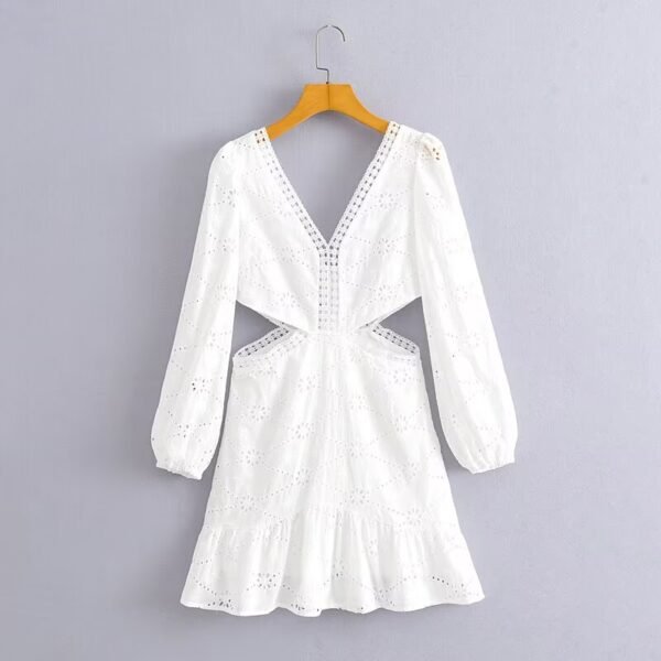Sunlace Cutout Cotton Dress