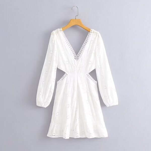 Sunlace Cutout Cotton Dress