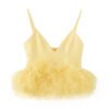Hem Silk Net Camisole
