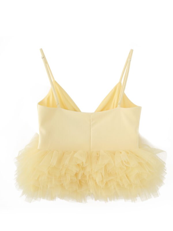 Hem Silk Net Camisole
