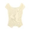 Pleated French Knitted Vest Top