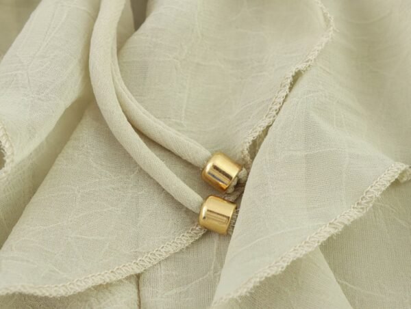 Translucent Ruffle Blouse