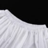 Draped Lace-Up Top & Skirt Set