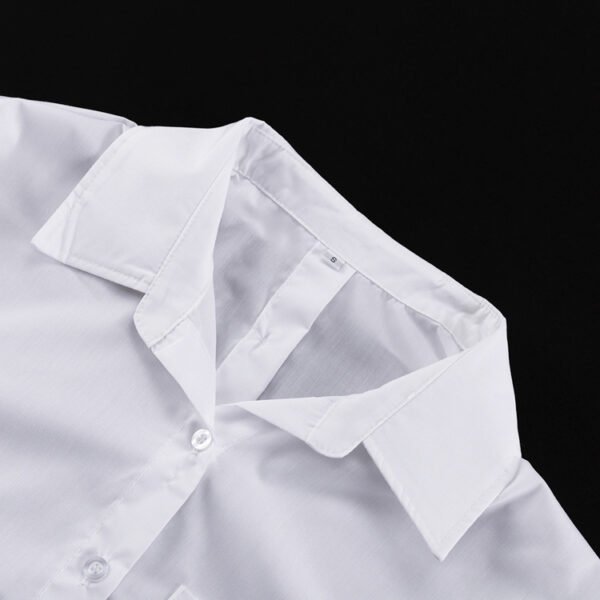 Power Poise White Shirt & Skirt Set