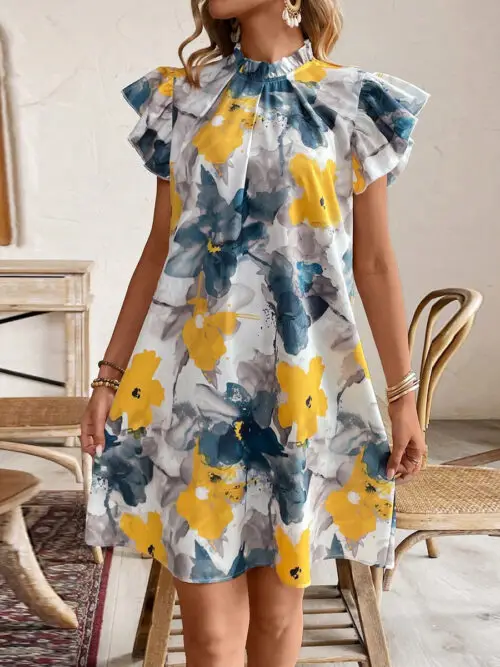 Blossom Breeze Elegant Dress