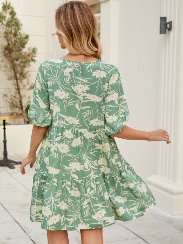 Wild Bloom Mini Dress