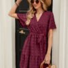 Papillon Ruffle Dress