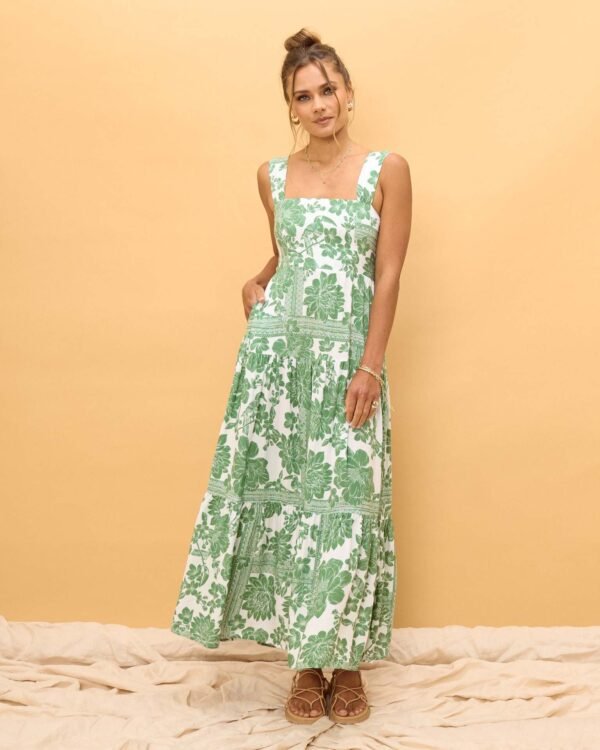 Soleia Boho Midi Dress