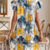 Blossom Breeze Elegant Dress