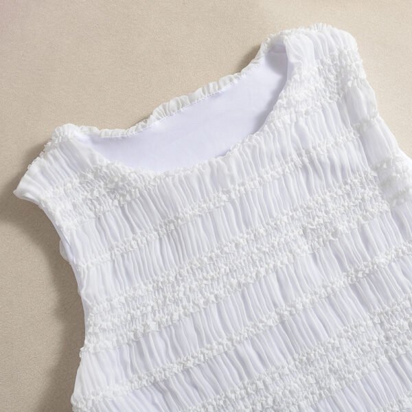 Summer Hollow Out Striped Bodycon Dress
