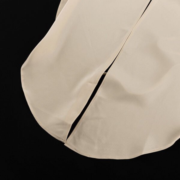 Asymmetric Tie-Detail Two-Piece Set