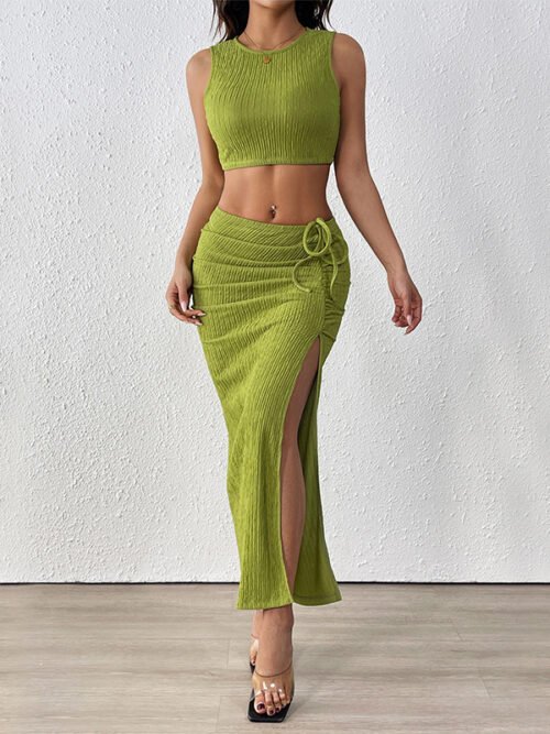 Golden Hour Pleats Set