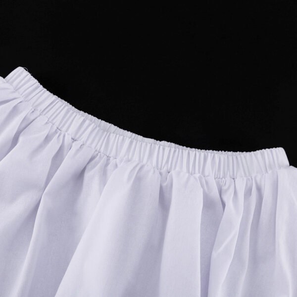 Summer Charm Cotton Two-Piece Skirt Set