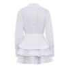 Power Poise White Shirt & Skirt Set