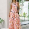 Soleia Boho Midi Dress