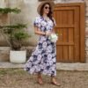 Élodie Smocked Maxi Dress