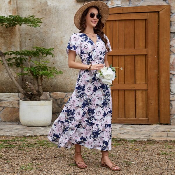 Élodie Smocked Maxi Dress