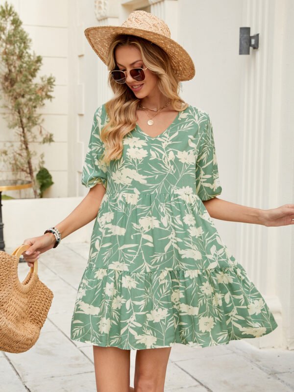 Wild Bloom Mini Dress