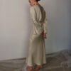 Asymmetric Tie-Detail Two-Piece Set