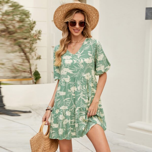 Wild Bloom Mini Dress