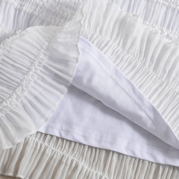 Summer Hollow Out Striped Bodycon Dress