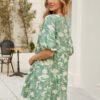Wild Bloom Mini Dress
