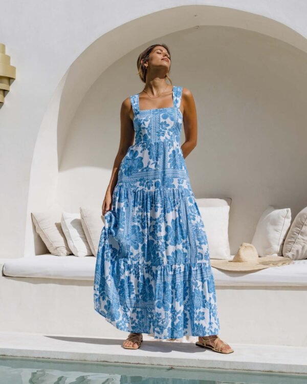 Soleia Boho Midi Dress