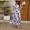 Élodie Smocked Maxi Dress
