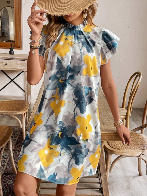 Blossom Breeze Elegant Dress