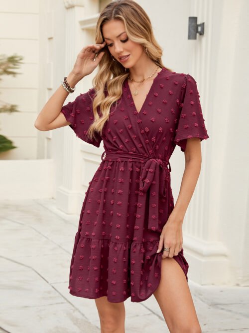 Papillon Ruffle Dress
