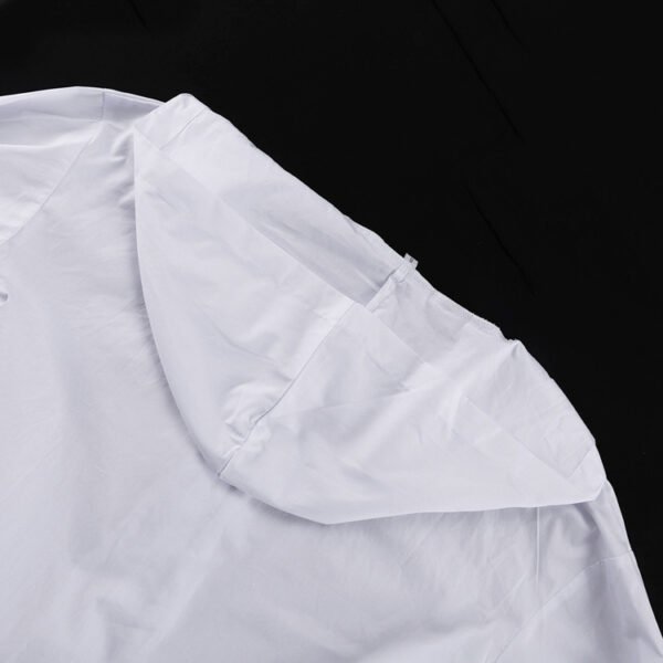Hooded Cotton Office Cardigan Shirt
