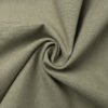Cotton Linen Round Neck Vest & Pleated Skirt Set