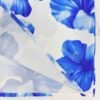 Drawstring Floral Cutout Vacation Dress