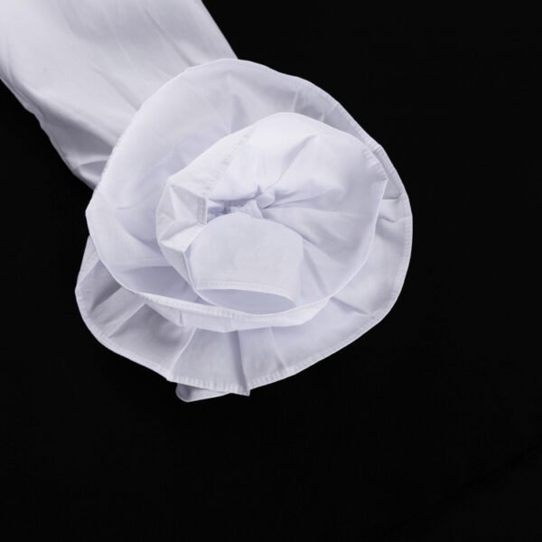 Floral Stitch Cotton Office Shirt